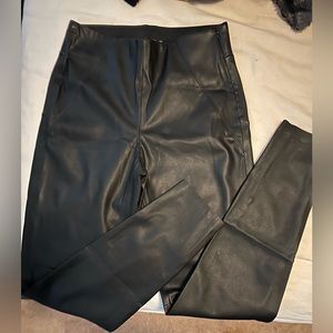 Zara Faux Leather Pants- Sz S (NWOT)